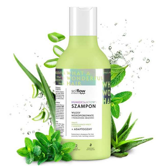 So!Flow – Humectant Shampoo for Low Porosity and Volumeless Hair 400 ml
