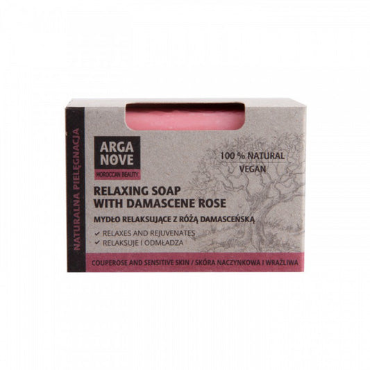 Arganove – Natural Relaxing Rose Oil Soap 100 g