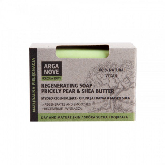 Arganove – Regenerujące Naturalne Mydło z Olejem z Nasion Opuncji Figowej 100 g