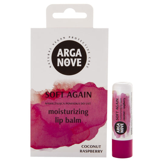 Arganove – Natural Moisturizing Lip Balm – Coconut and Raspberry 4,4 g