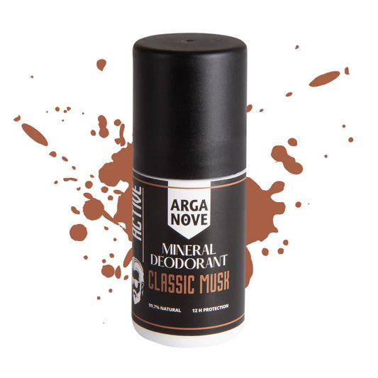Arganove – Mineral Alum Deodorant Musk Roll-On 50 ml