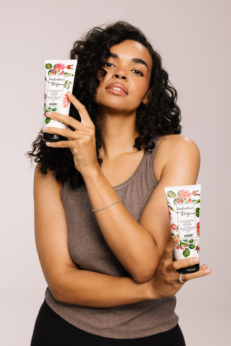 Anwen – Emollient Rose – Conditioner for High-Porosity Hair 200ml