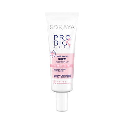 Soraya – Probio Care – Prebiotic Krem fyrir Þurra og Viðkvæma Húð 50ml