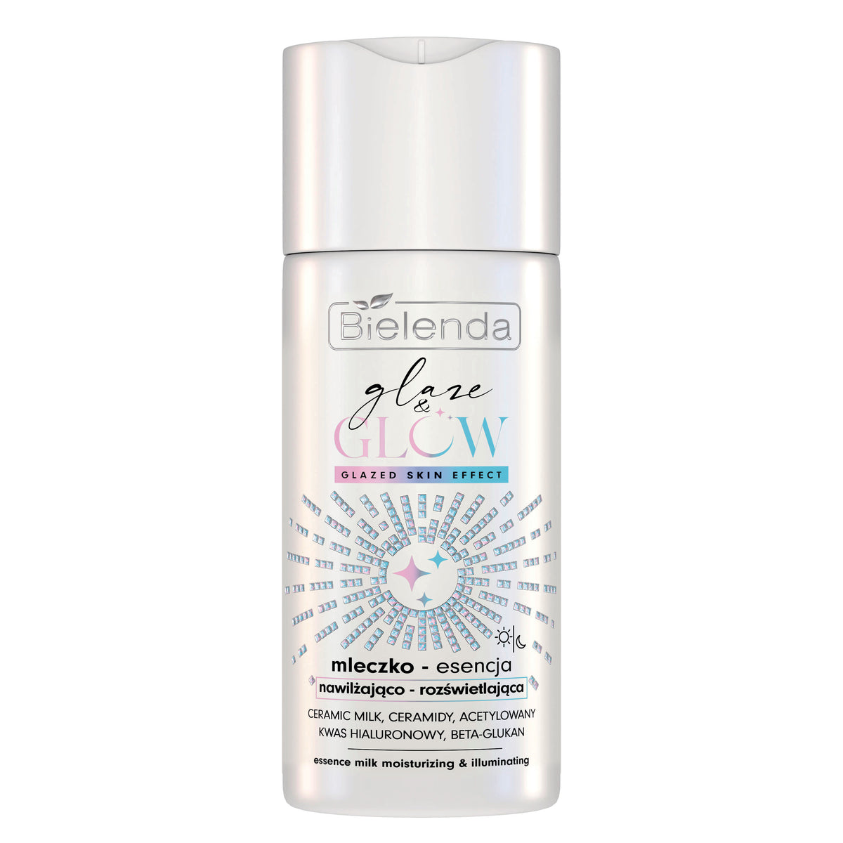 Bielenda – Glaze & Glow – Moisturizing and Illuminating Milk-Essence – Glazed Skin Effect 120ml