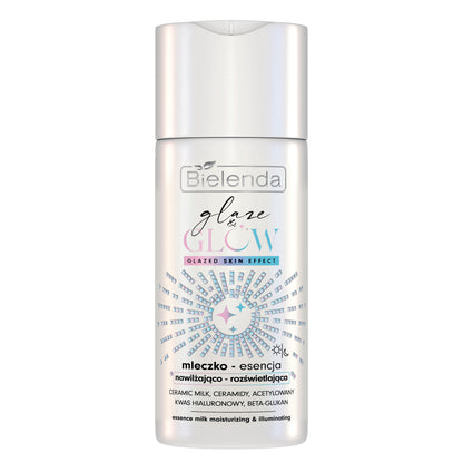 Bielenda – Glaze & Glow – Rakagefandi og Lýsandi Mjólk-Essence – Glazed Skin Effect 120ml