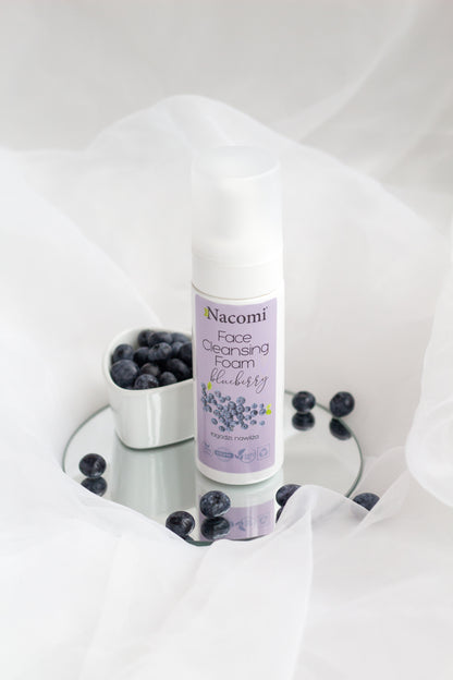 Nacomi – Andlits Hreinsifroða – Bláber 150ml