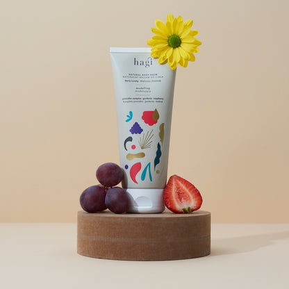 Hagi – Berry Lovely – Náttúrulegt Líkamskrem, Mótandi 200ml