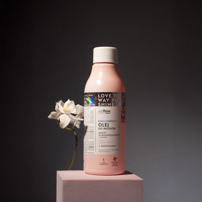 So!Flow – Mýkjandi Hárolía fyrir Hágljúpt og Brothætt Hár 150ml