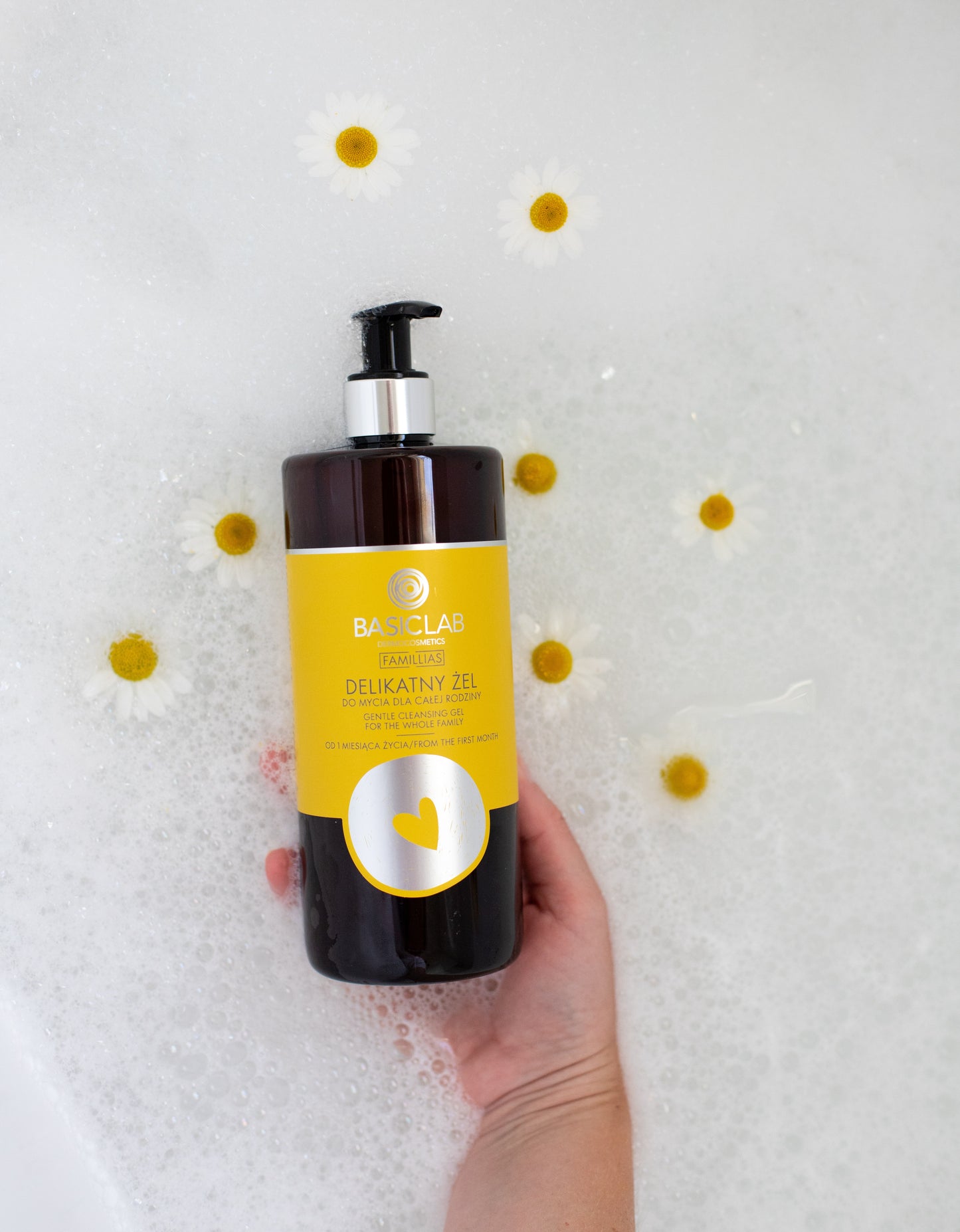 BasicLab – Gentle Cleansing gel for Body and Scalp for the Whole Family 500ml