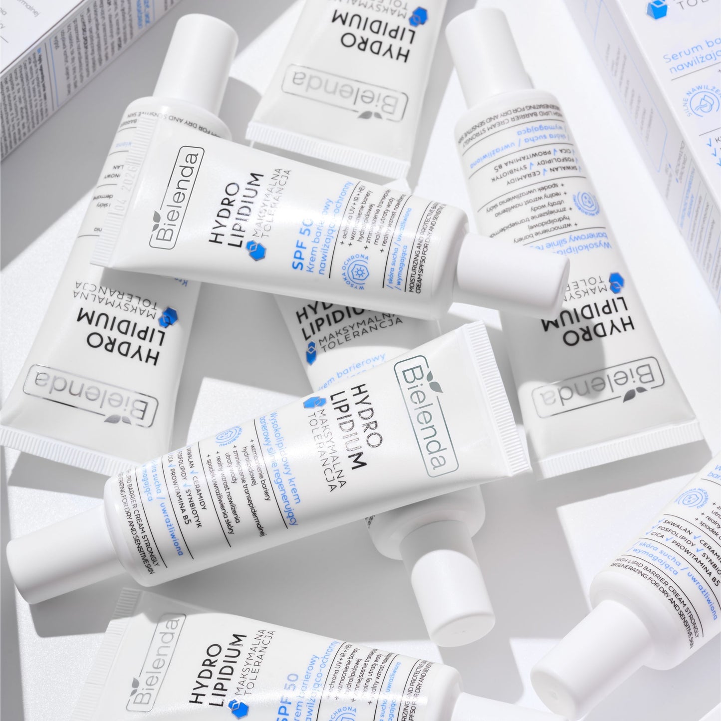 Bielenda – Hydro Lipidium – Rakagefandi og Róandi Varnarkrem 50ml
