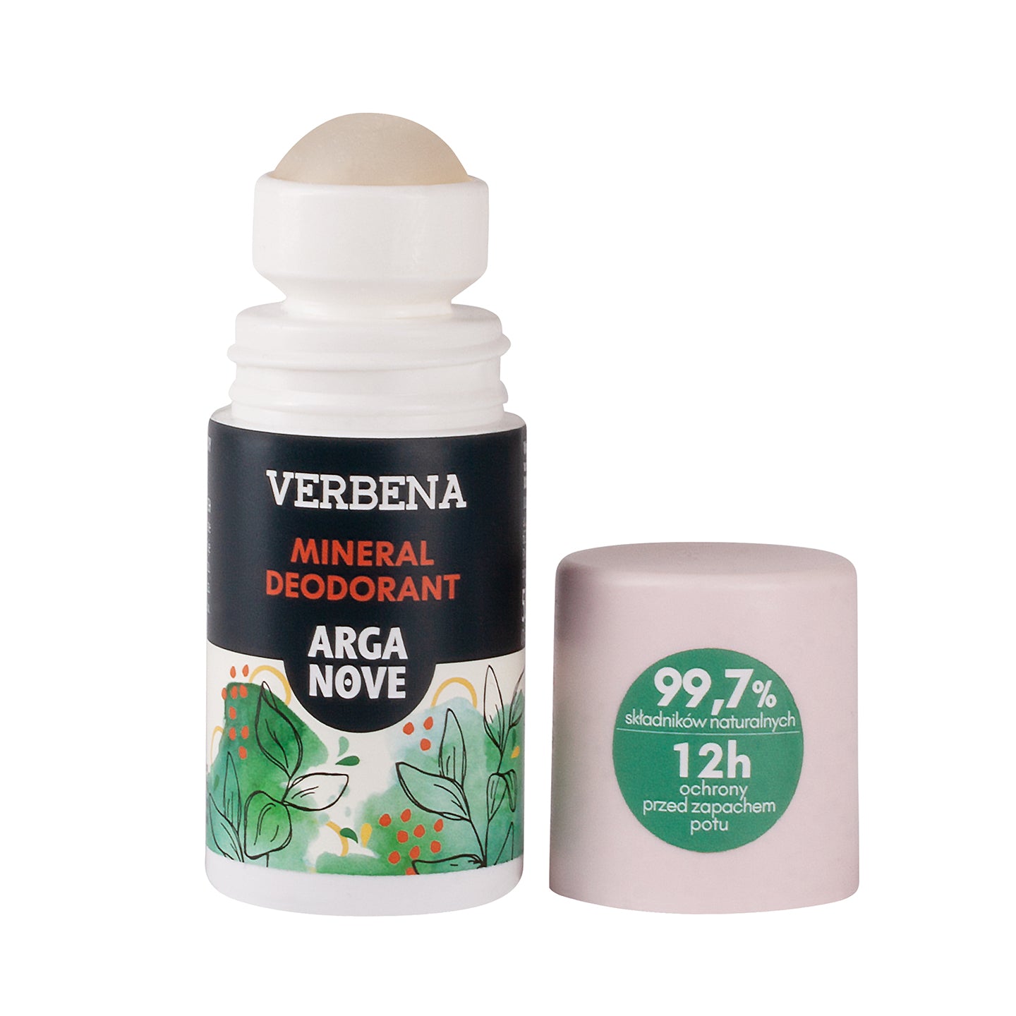 Arganove – Alum Steinefni Deodorant Verbena Roll-On 50ml