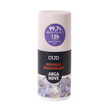 Arganove – Alum Steinefni Deodorant Oud Roll-On 50ml