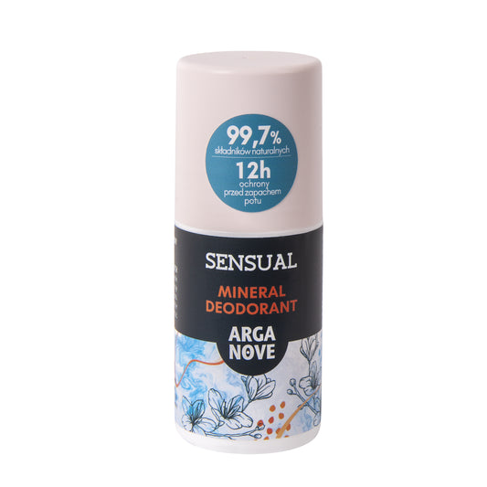 Arganove – Mineral Alum Deodorant Sensual Roll-On 50ml