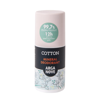 Arganove – Alum Steinefni Deodorant Cotton Roll-On 50ml