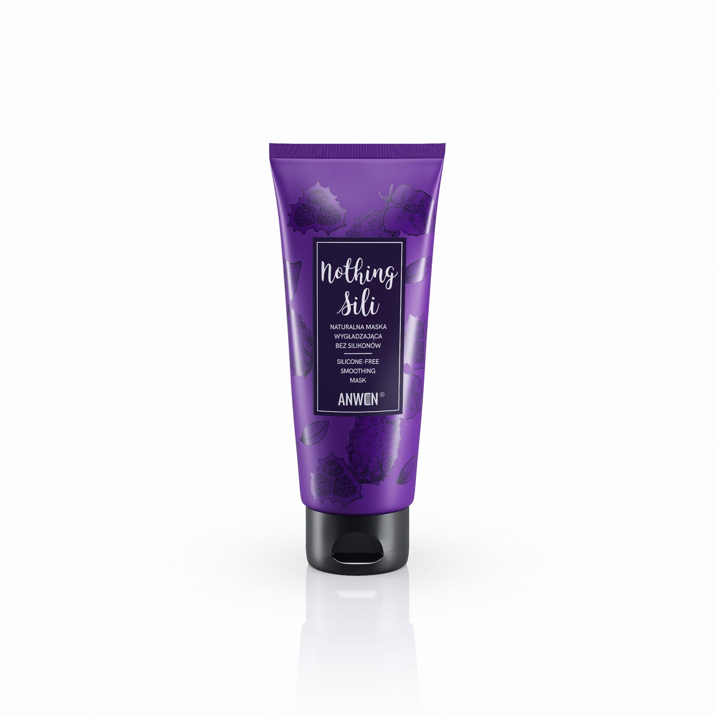 Anwen – Nothing Sili – Náttúruleg Sléttandi Hármaski án Sílikona 200ml