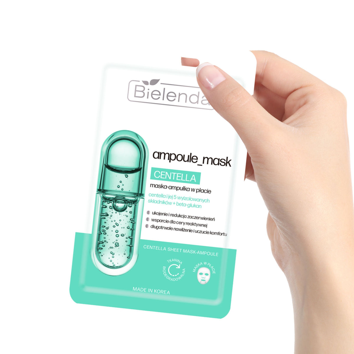 Bielenda – Centella Maska-Ampułka w Płacie 1szt