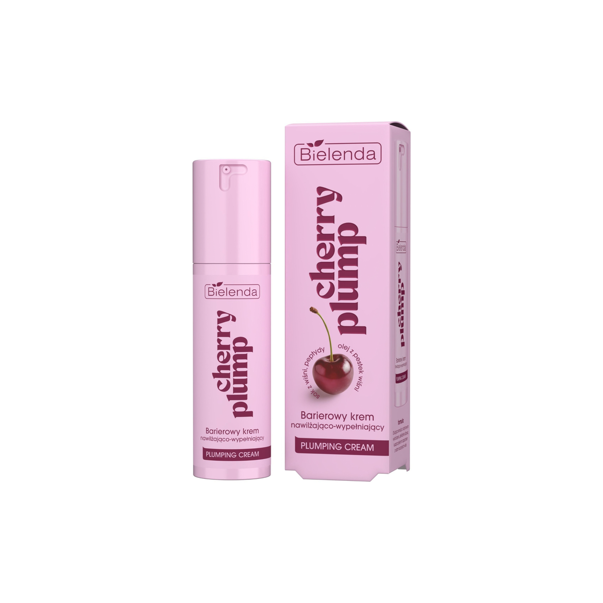 Bielenda – Cherry Plump – Barierowy Krem Nawilżająco-Wypełniający 50ml