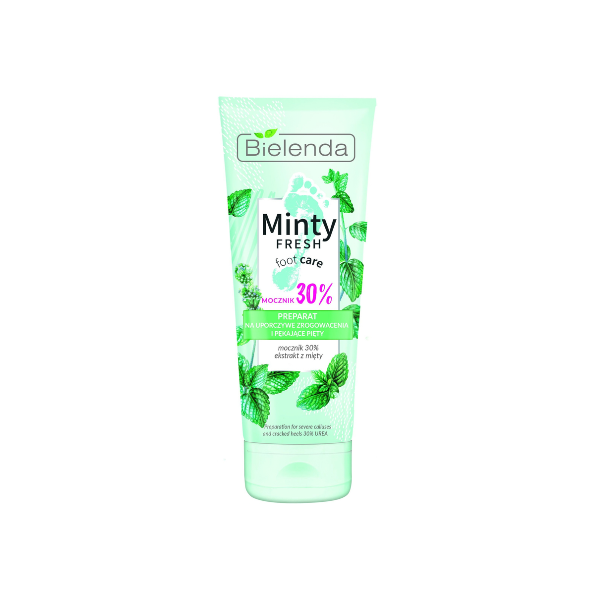 Bielenda – Minty Fresh Foot Care – Preparat na Uporczywe Zrogowacenia i Pękające Pięty 75ml