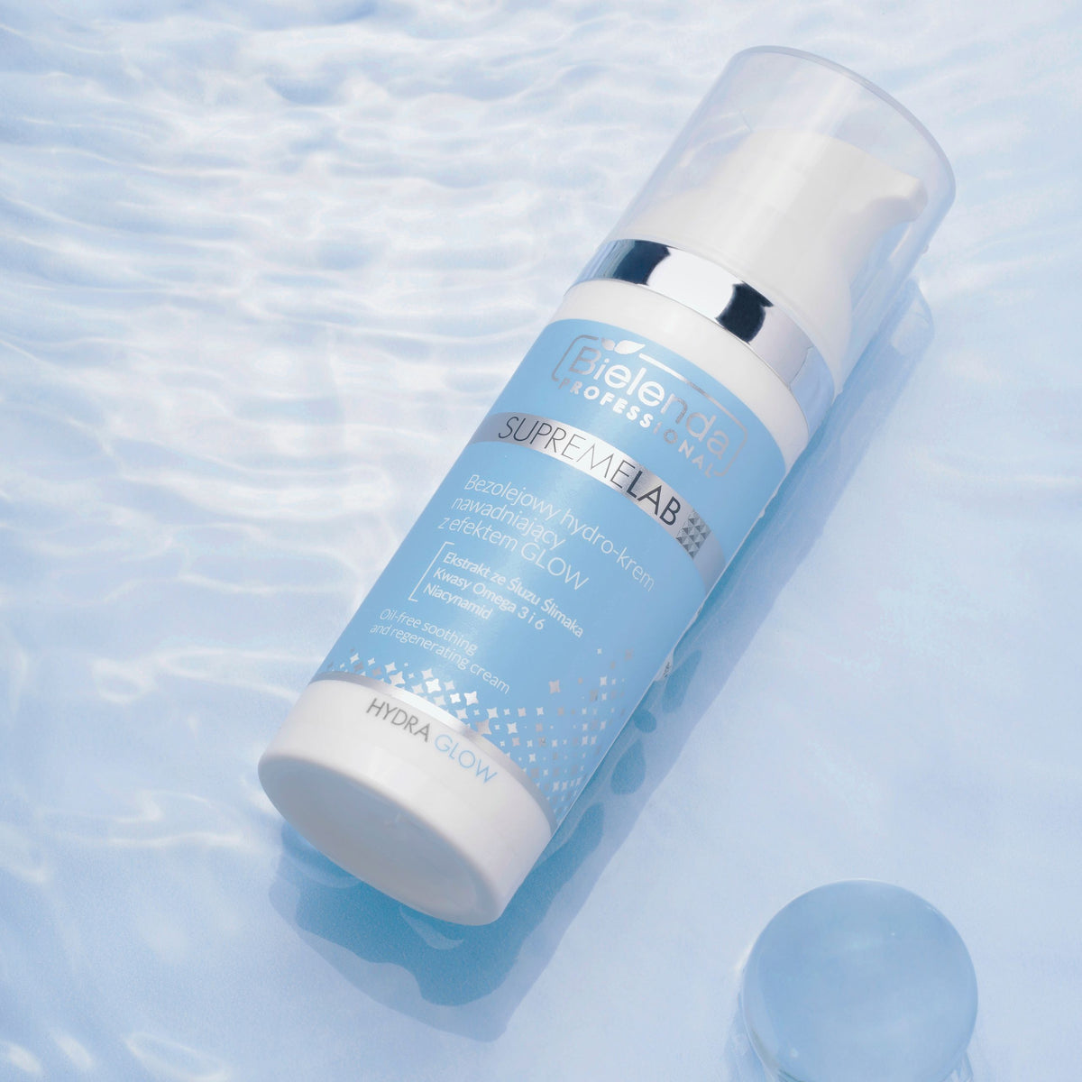 Bielenda – Supremelab – Oil-Free Hydrating Hydro Cream with GLOW Effect & Niacinamide 50ml