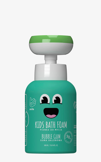 HiSkin – Kids Bath Foam – Bubble Gum 300ml