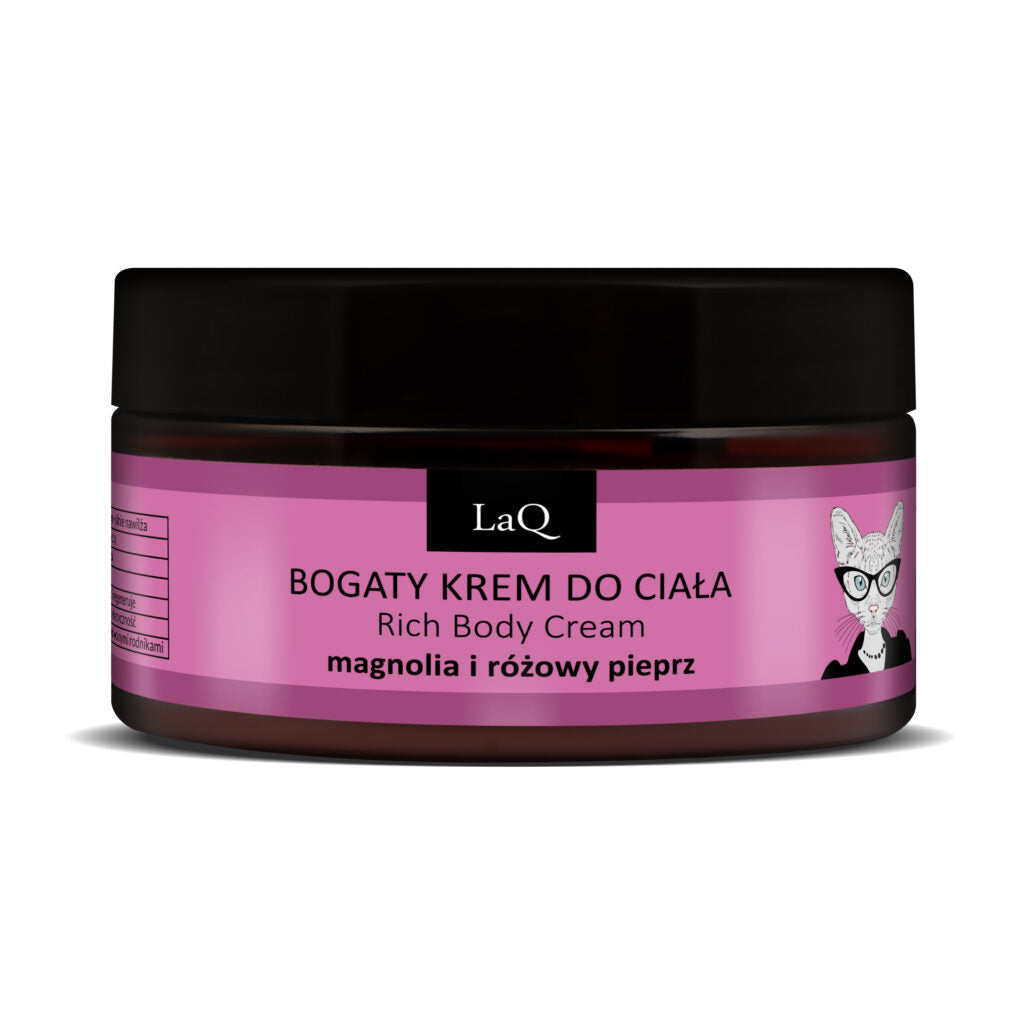 LaQ – Body cream – Magnolia & Pink Pepper 220 g