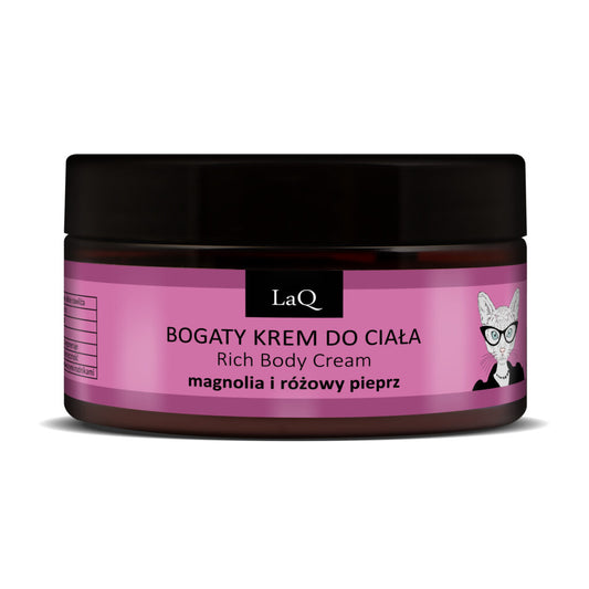LaQ – Body cream – Magnolia & Pink Pepper 220 g