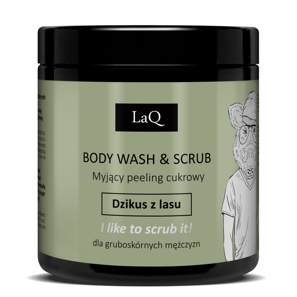 LaQ – Body Wash & Scrub – Extremely Wild 220g