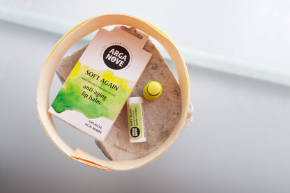 Arganove – Náttúrulegur Endurnærandi Varasalvi – Kaktusberi og Acai Ber 4,4g