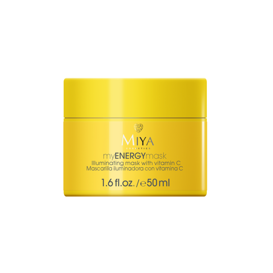 Miya Cosmetics – myENERGYmask – Rozświetlająca Maska do Twarzy z Witaminą C 50ml