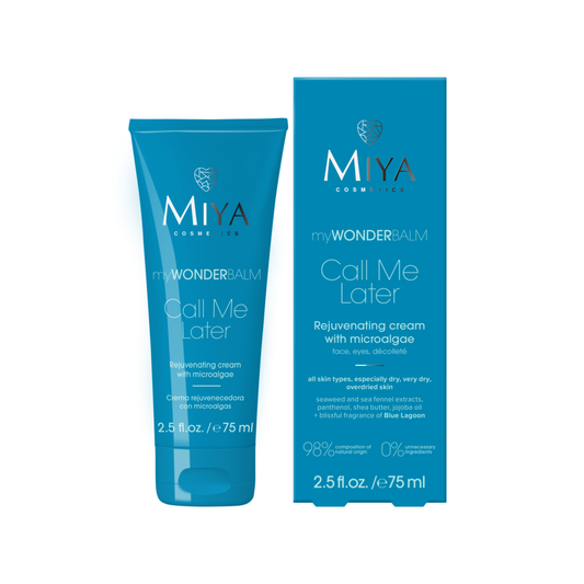 Miya Cosmetics – myWONDERBALM Call Me Later – Regenerujący Krem z Mikroalgami 75ml