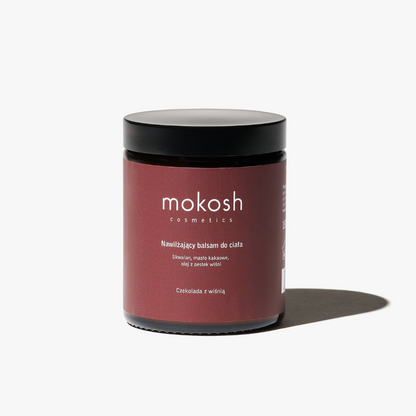 Mokosh – Rakagefandi Líkamskrem – Súkkulaði með Kirsuberi 180ml