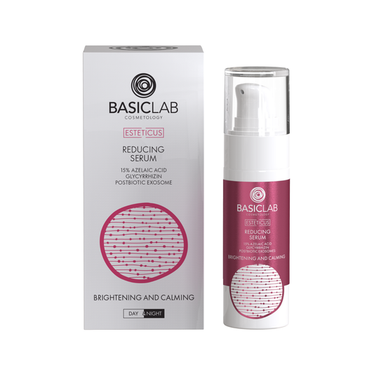 BasicLab – Reducing Serum with 15% Azelaic Acid, Glycyrrhizin and Postbiotic Exosomes – Brightening and Soothing 30ml
