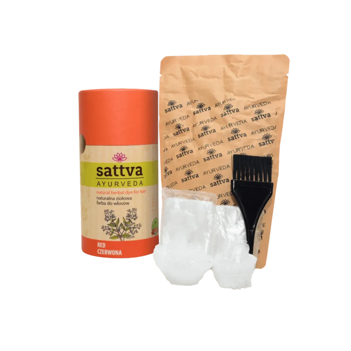 Sattva Ayurveda – Natural Herbal Hair Dye Red