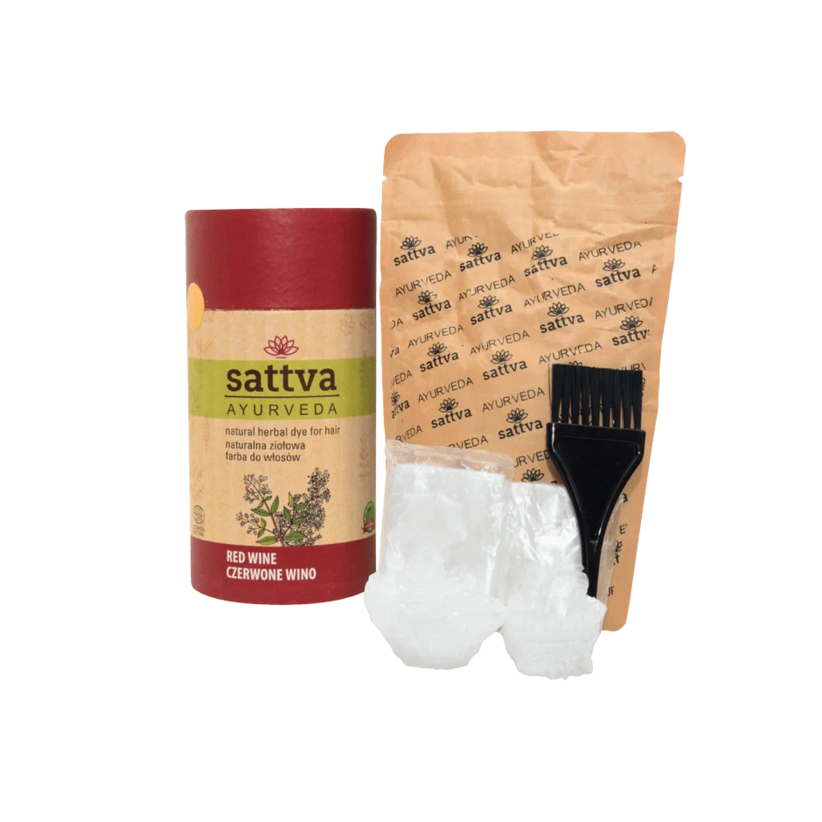 Sattva Ayurveda – Naturalna Farba Roślinna do Czerwone Wino
