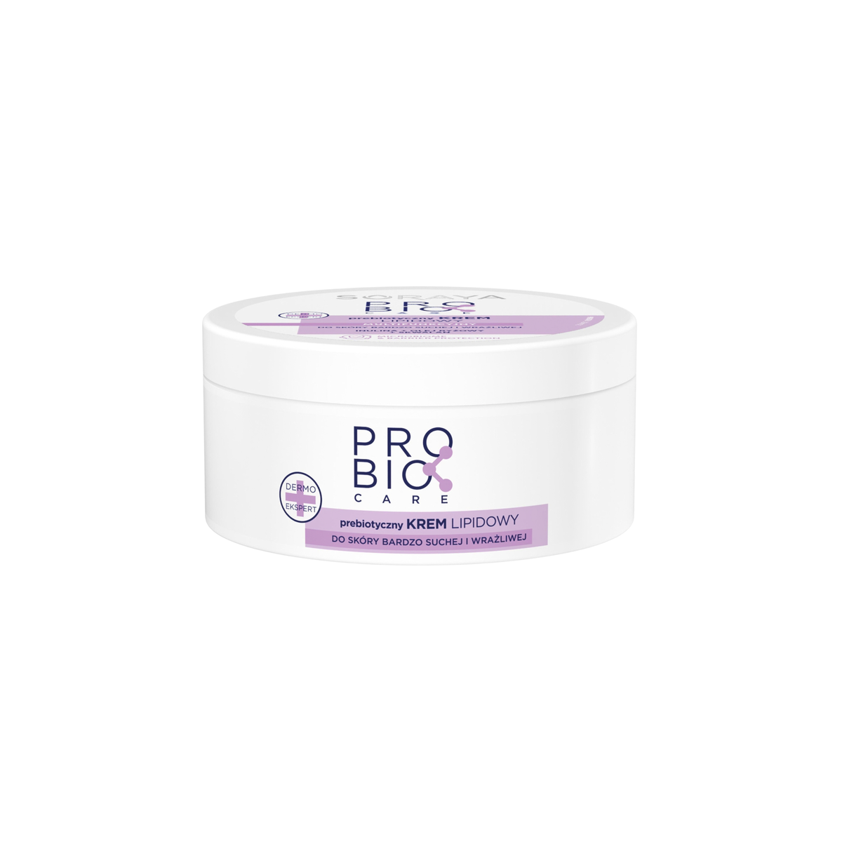 Soraya – Probio Care – Prebiotic Nærandi Krem með Lípíðum fyrir Mjög Þurra og Viðkvæma Húð 200ml