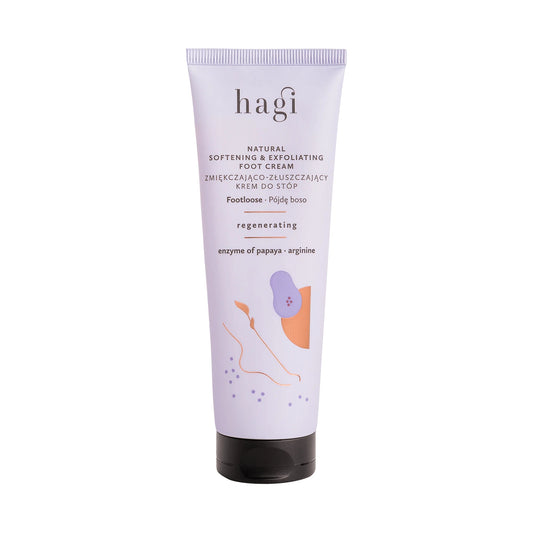 Hagi – Natural Softening & Exfoliating Foot Cream – Footloose 75ml