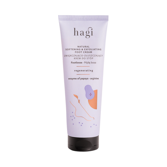 Hagi – Natural Softening & Exfoliating Foot Cream – Footloose 75 ml