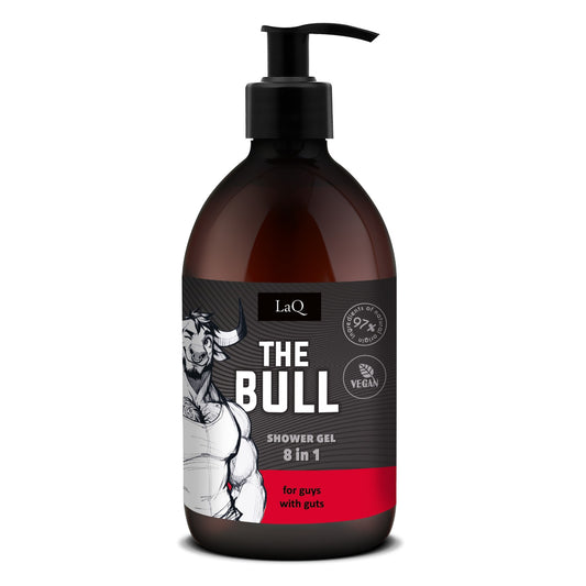 LaQ – Shower Gel 8 in 1 – The Bull 500ml