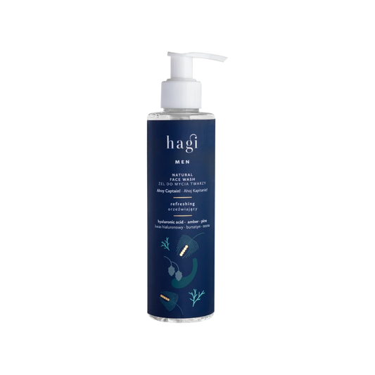 Hagi – Ahoy Captain – Refreshing Face Wash Gel for Men 200 ml