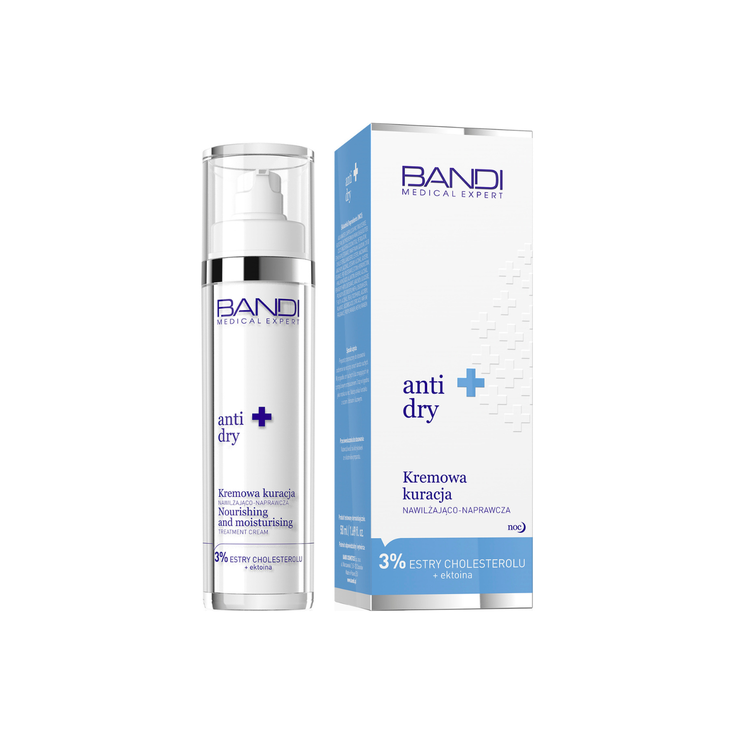 Bandi – Kremowa Kuracja Nawilżająco-Naprawcza 50ml