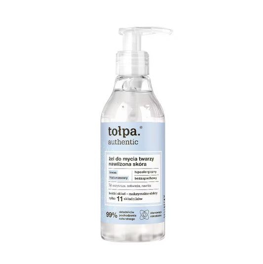 Tołpa – Authentic – Face Cleansing Gel, Hydrated Skin 195ml