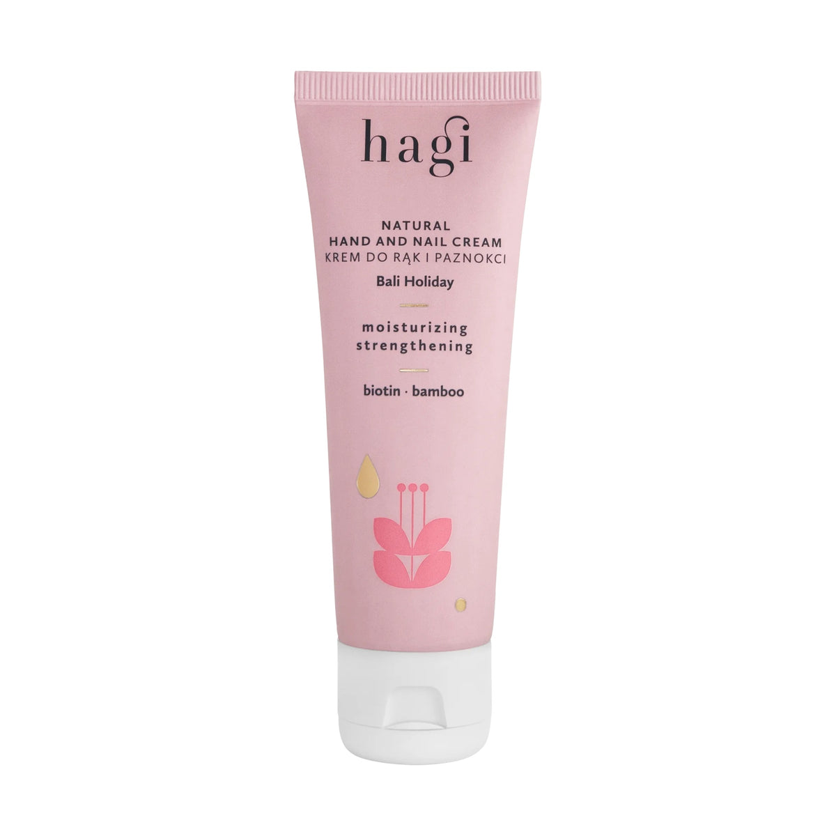 Hagi – Bali Holiday – Náttúrulegt Rakakrem fyrir Hendur og Neglur 50ml