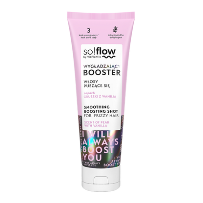 So!Flow – Sléttandi Booster fyrir Úfið Hár 75ml