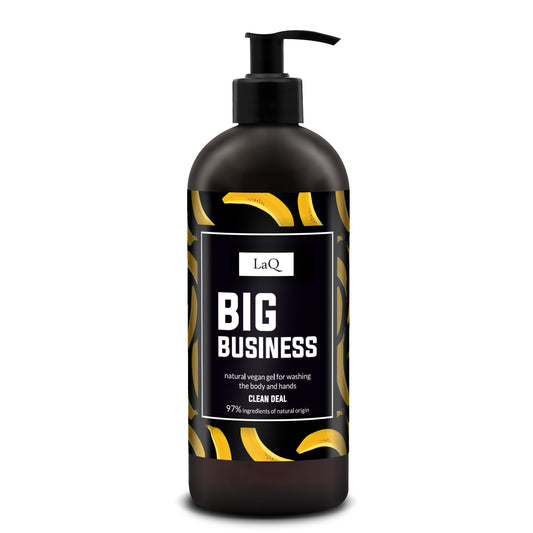 LaQ – Natural Vegan Gel for Body and Hands – Big Business 400 ml