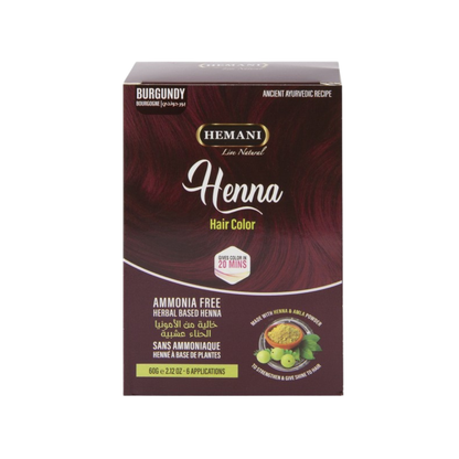 Hemani – Henna do Włosów – Burgund 60g