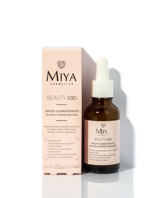 Miya Cosmetics – BEAUTY.lab – Prebiotic Serum for Problematic Skin 30ml