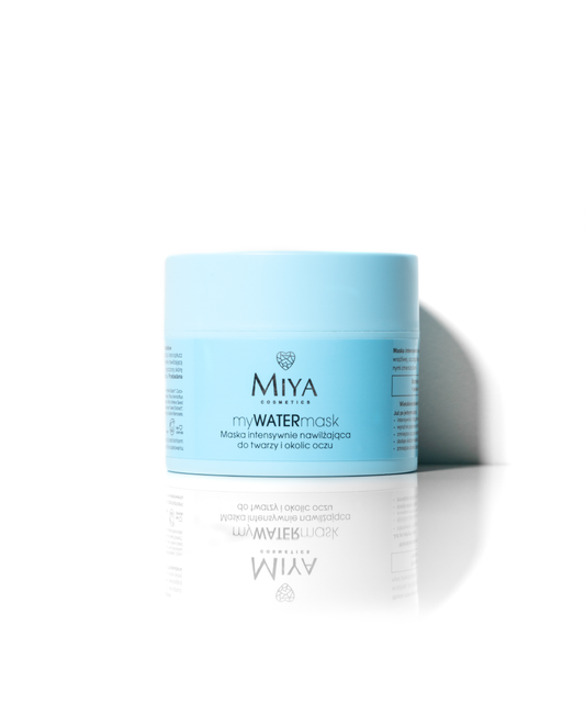 Miya Cosmetics – myWATERmask – Intensely Hydrating Face and Eye Mask 50g