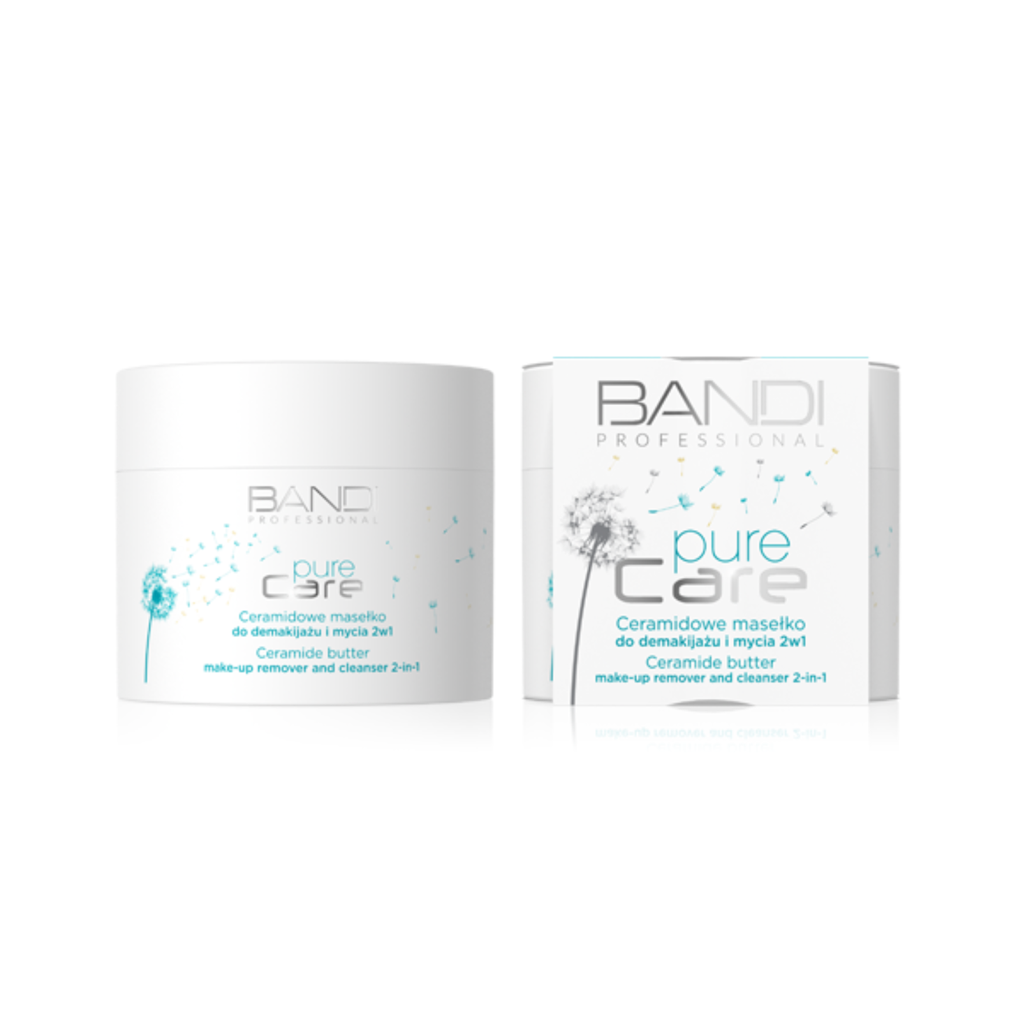 Bandi – Ceramide Hreinsismjör 2-í-1 – Förðunarhreinsir og Hreinsir fyrir Andlit 45ml