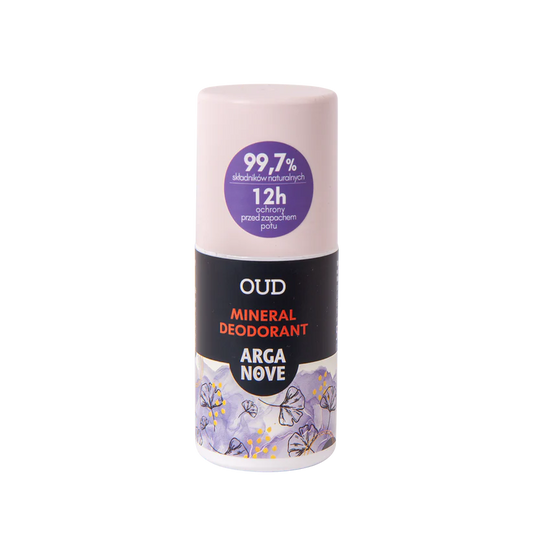 Arganove – Alum Mineral Deodorant Oud Roll-On 50 ml