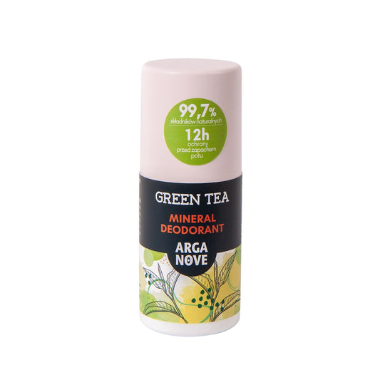 Arganove – Mineral Alum Deodorant Green Tea Roll-On 50ml